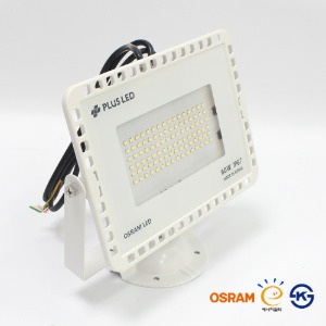 휘일 LED 투광기 60W 고효율 KS 방수 노출슬림간판등