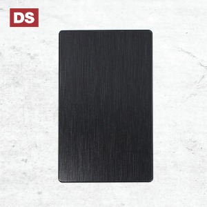 DS 블랭크 맹커버 D4 올블랙 1개용