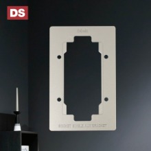 DS 매입콘센트 보조대 1P D5 샴페인골드 1개용